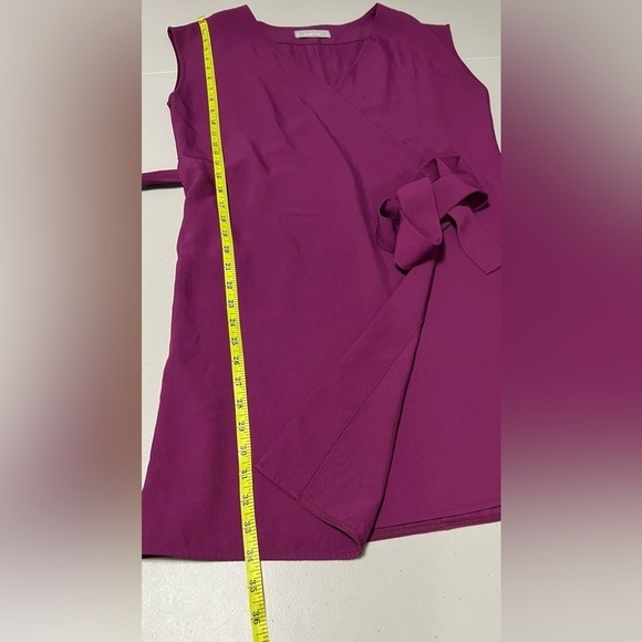 Everlane GoWeave Wrap Dress in Berry - Picture 12 of 13